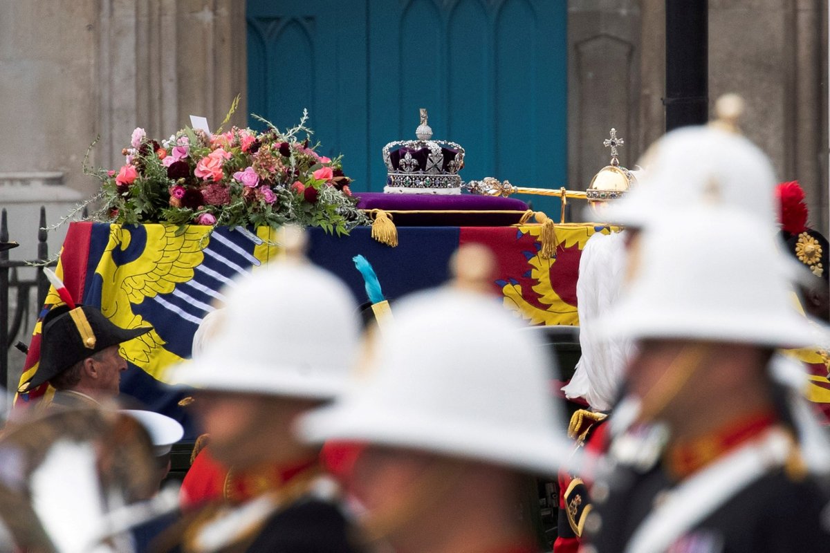 Pohřeb královny Alžběty II. 