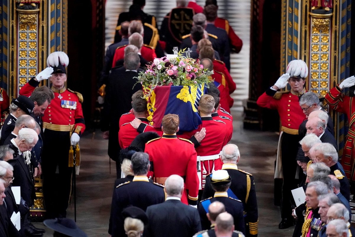 Pohřeb královny Alžběty II. 