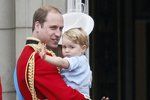 Princ William se synem Georgem.