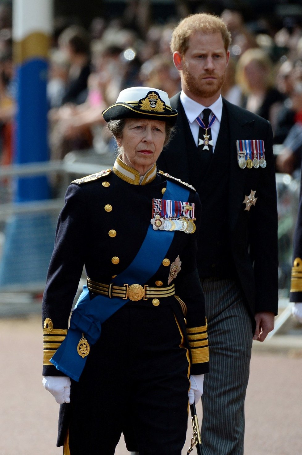 Princezna Anne a princ Harry