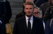 David Beckham se vypravil k rakvi královny.