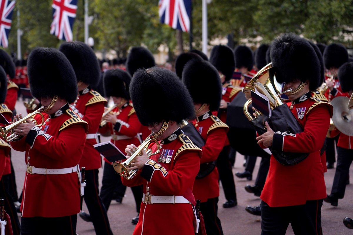 Poslední cesta královny Alžběty II. do Westminsteru