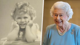 Tenhle andílek dnes slaví 96 let! Královská rodina popřála Alžbětě rozkošnou fotkou z dětství