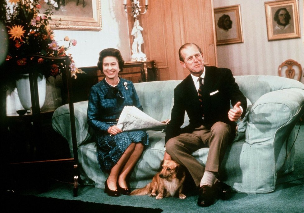 1975: Královna Alžběta II. a princ Philip