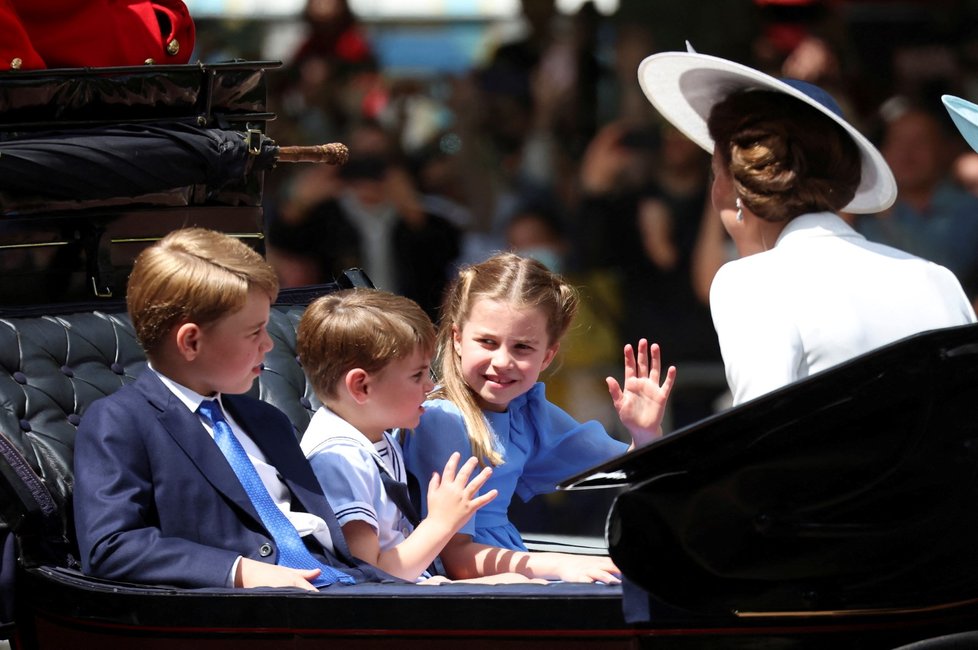 Oslavy královského jubilea: Děti Williama a Kate