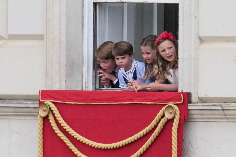 Oslavy královského jubilea: Děti