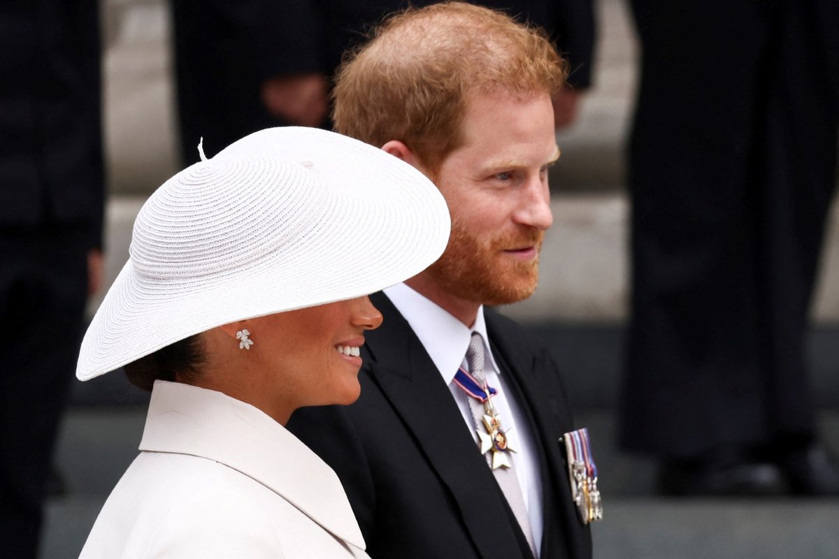 Druhý den oslav královnina jubilea: Harry a Meghan