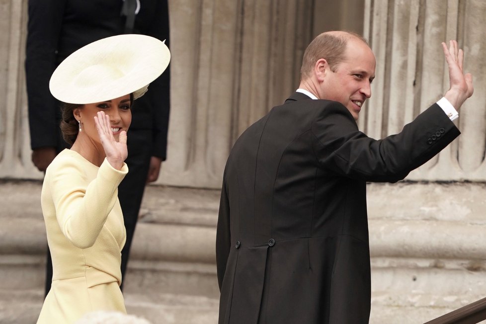 Druhý den oslav královnina jubilea: William a Kate