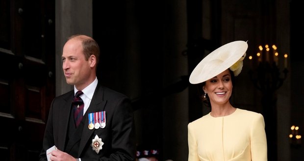 Druhý den oslav královnina jubilea: Princ William a Kate