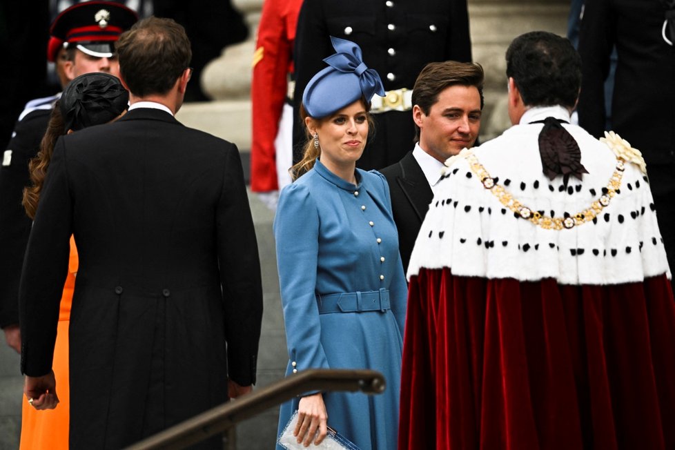Druhý den královských oslav: Princezna Beatrice a její muž