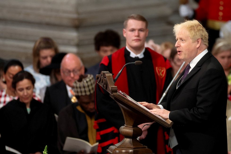 Druhý den oslav královnina jubilea: Boris Johnson