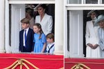 Zákulisí jubilea královny Alžběty II.: Divočina v oknech paláce! Co tam dělala Kate, Camilla a princátka?