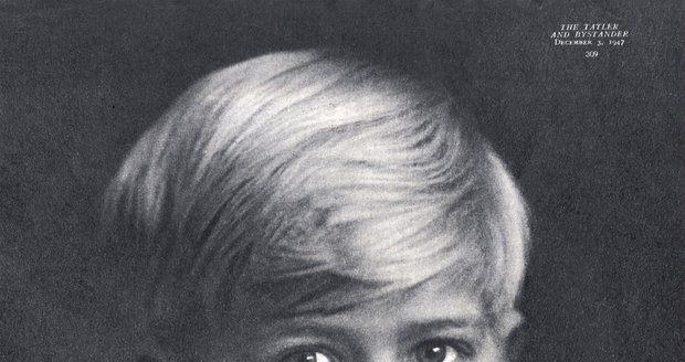 Princ Philip v šesti letech
