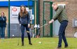 William a Kate na golfu