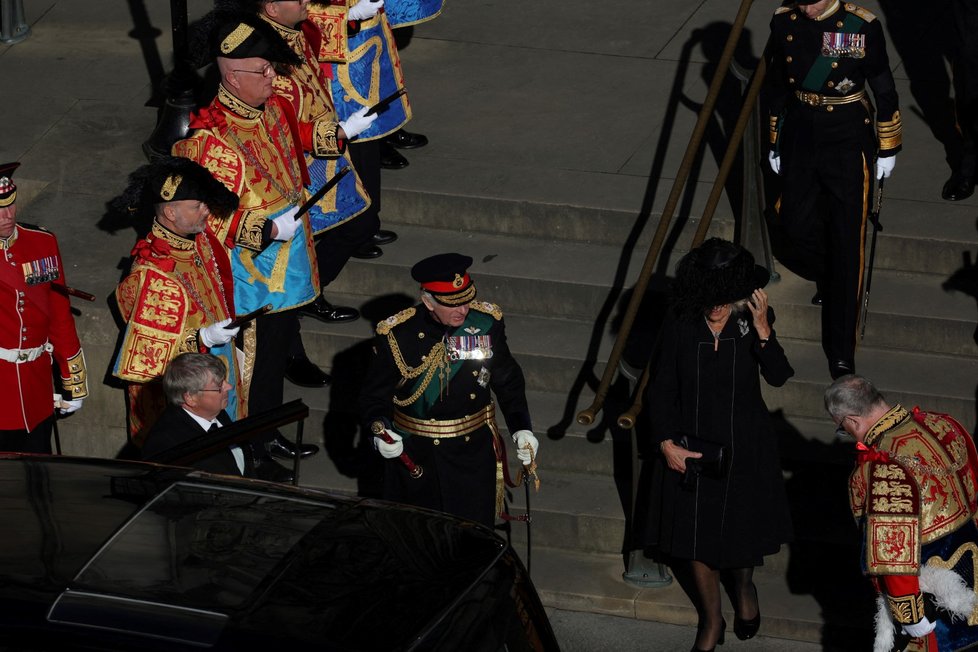 Skotské rozloučení s královnou Alžbětou: Král Karel III.