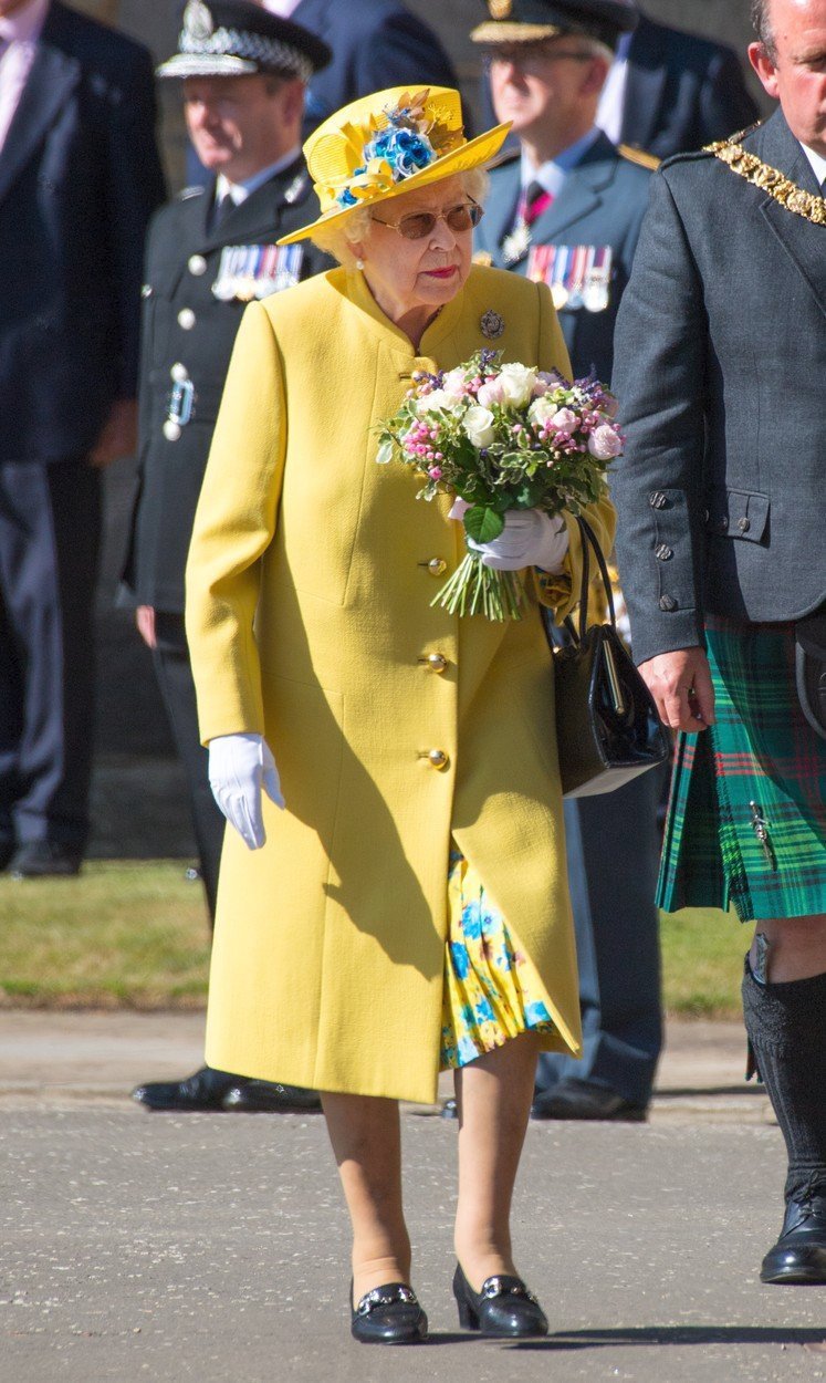 Královna Alžběta na návštěvě Skotska