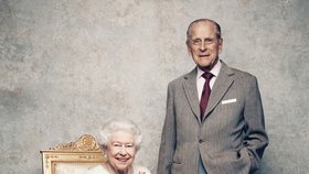 Nejnovější fotografie královny Alžběty a jejího manžela Philipa
