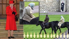Královna Alžběta II. stále jezdí na koni