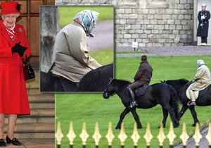 Královna Alžběta II. stále jezdí na koni