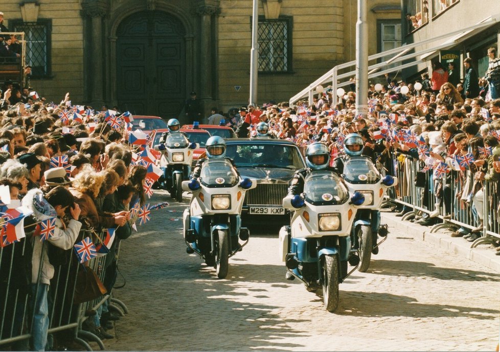 Královna Alžběta II. (†96) navštívila Brno v roce 1996 společně s tehdejším prezidentem Václavem Havlem (†75).