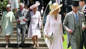 Camilla zrecyklovala outfit z Harryho svatby na závody koní.
