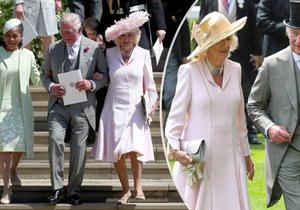 Camilla zrecyklovala outfit z Harryho svatby na závody koní.