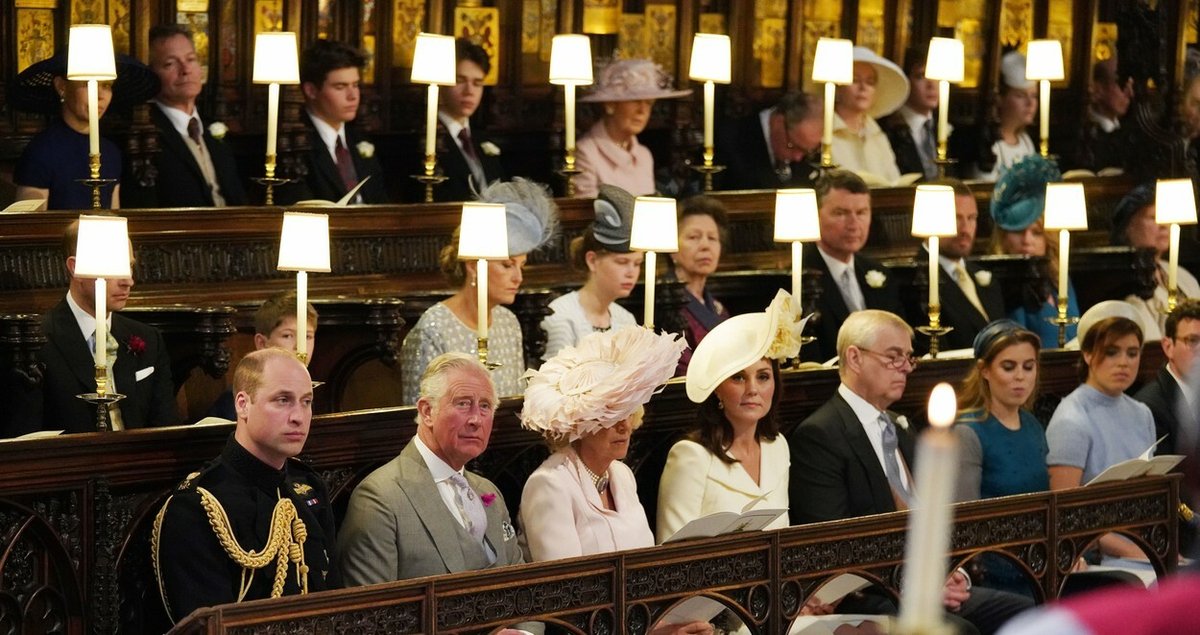 Královna Camilla na svatbě prince Harryho a Meghan Markleové