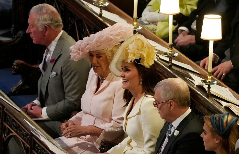 Královna Camilla na svatbě prince Harryho a Meghan Markleové
