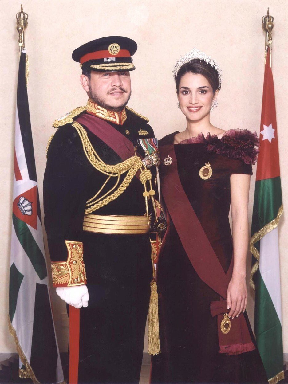Abdalláh II. a Ranija