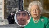 Pokus o atentát na britskou královnu: Zadržený mladík (19) chtěl po královské rodině omluvu