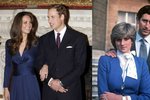 Jak se Kate Middleton inspiruje stylem princezny Diany
