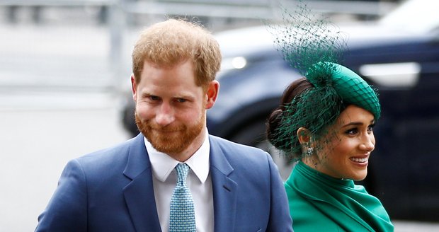Princ Harry a Meghan na bohoslužbě při příležitosti Dne Commonwelthu ve Westminsterském opatství