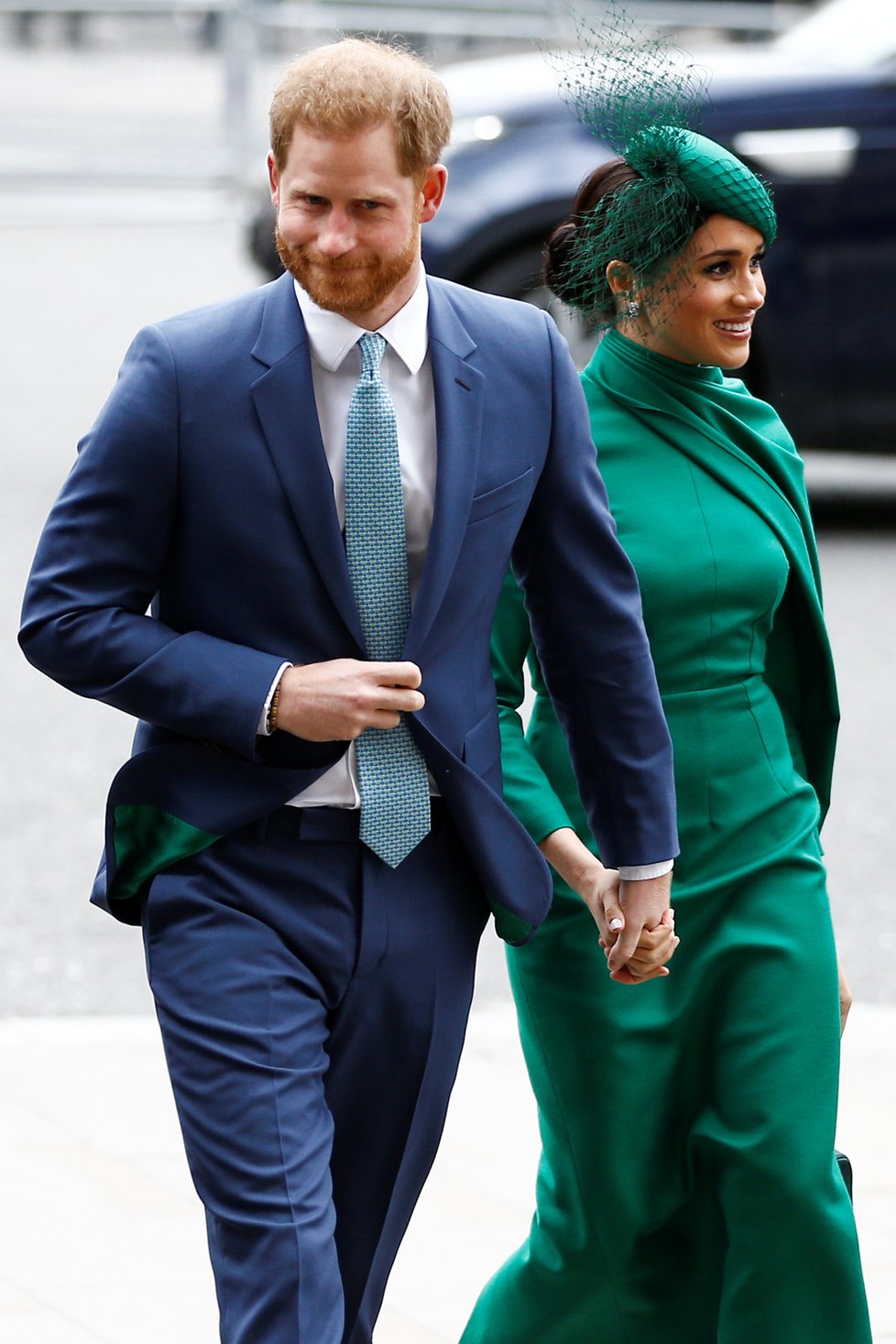 Princ Harry a Meghan na bohoslužbě při příležitosti Dne Commonwelthu ve Westminsterském opatství