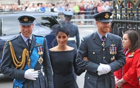 Princ William se za svého bratra Harry a Meghan musel přimluvit.