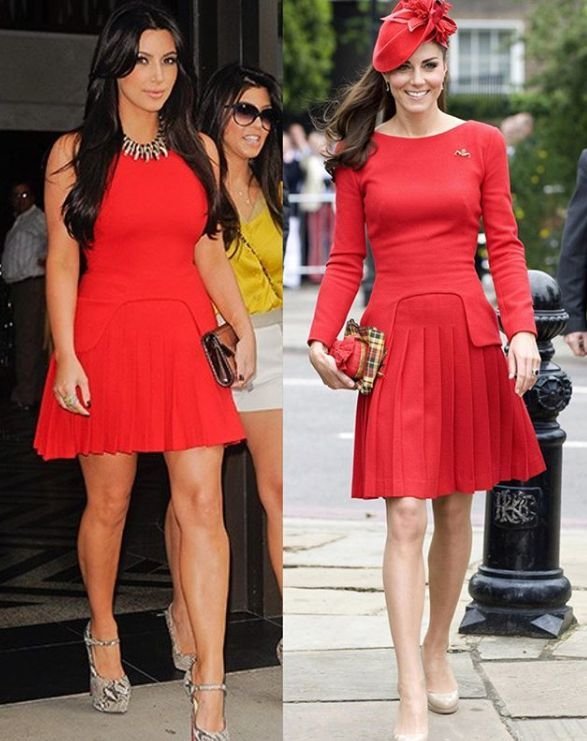 Kim Kardashian vs. Kate Middleton