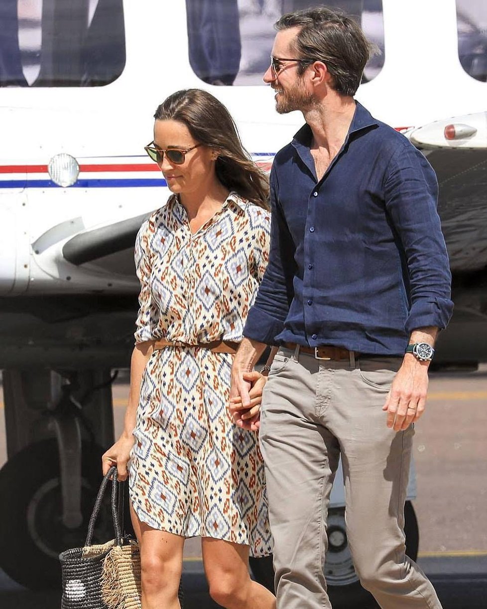 Pippa Middleton s manželem