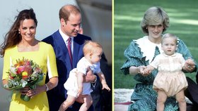 Jako vejce vejci: Princ George nosí stejné oblečky jako William