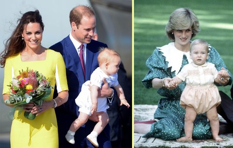 Jako vejce vejci: Princ George nosí stejné oblečky jako William