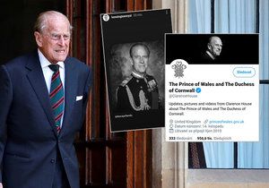 Královská rodina oplakává smrt prince Philipa.