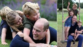 William spojil svoje narozeniny se Dnem otců: Kate fotila, princ dováděl s dětmi!