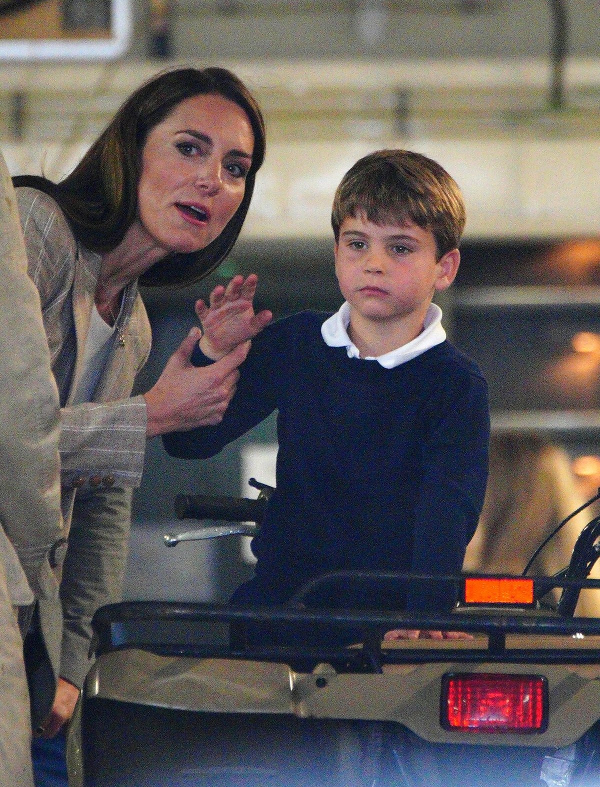 Princezna Kate se synem, budoucím králem. 