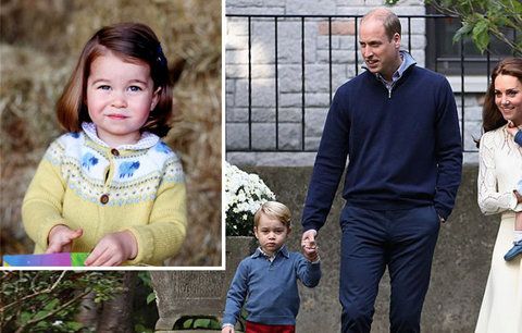 Princezna Charlotte ostrouhá: Malý George má mnohem větší výsady!