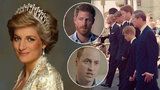 Smrt princezny Diany: Prince Williama a Harryho po smrti mámy přinutili kráčet za rakví