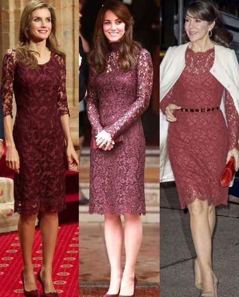 Letizia Španělská, Kate Middleton, princezna Marie Dánská