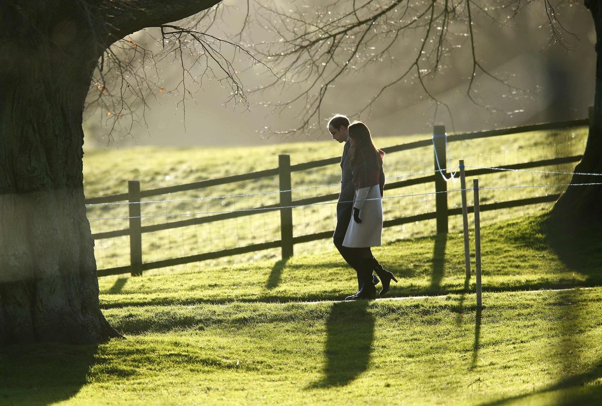 Kate s Williamem vyrazili do Sandringhamu bez malého George