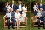 Královská rodina se vyfotila při příležitosti kulatin prince Charlese.