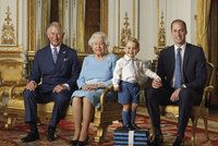 Královna Alžběta slaví 90! Na známkách bude s malým a „vyvýšeným“ Georgem
