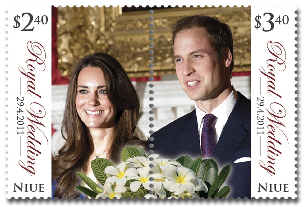 Britská pošta již vydala slavnostní známku
