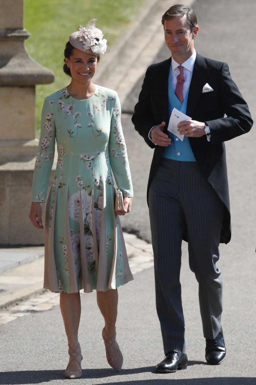 Pippa Middleton a její manžel James Matthews.