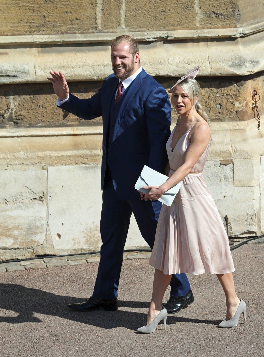 James Haskell a Chloe Madeley